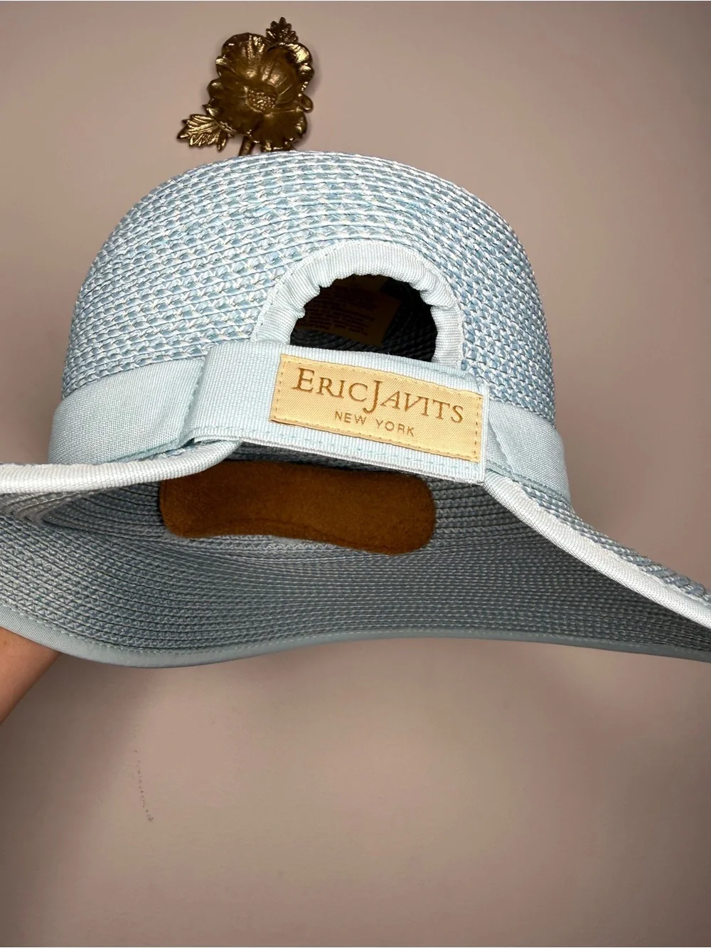 Eric Javitz Sun Crest Visor Fedora - Picture 3 of 6